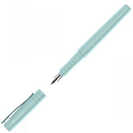 Stilouri Scolare - Stilou Poly Pen Bleu Caraibe, Faber-Castell