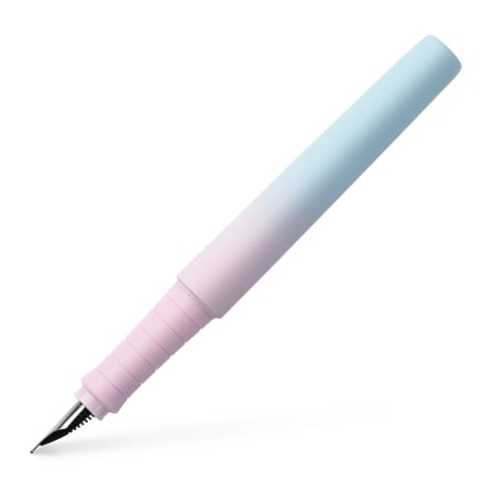 Brand - Stilou Poly Pen Flow Bleu-Roz, Faber-Castell