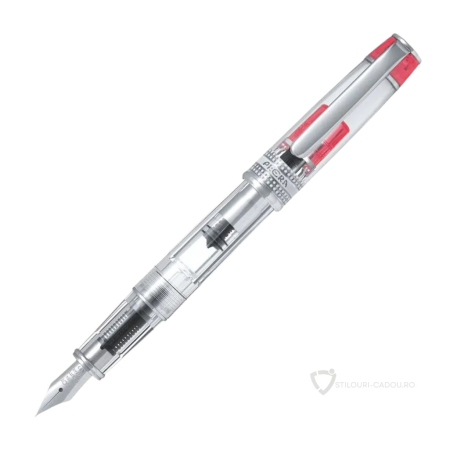 Prera - Stilou Prera Clear Red, Pilot