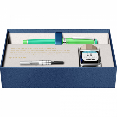 Stilou Pro Gear Aurora Borealis RHT Regular Size 21K, Sailor [4]