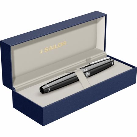 Stilou Pro Gear Black RHT, Regular Size 21K, Sailor [6]