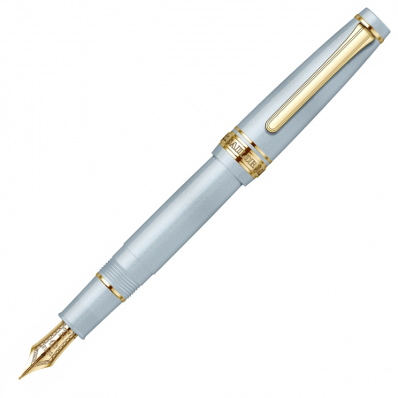 Professional Gear - Stilou Pro Gear Fairy Tale Shikiori Grateful Crane Light Blue GT Slim Size14K, Sailor