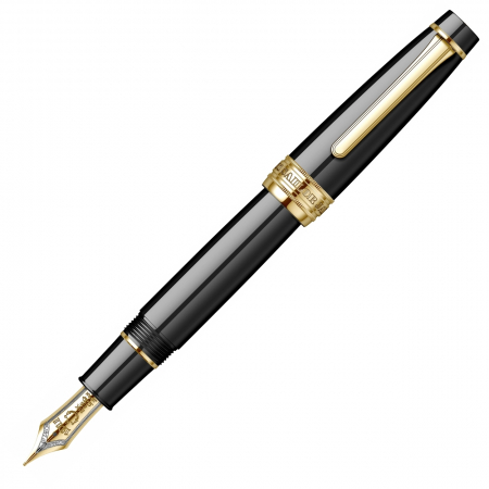Stilouri de lux - Stilou Pro Gear King Size Black GT 21K Sailor