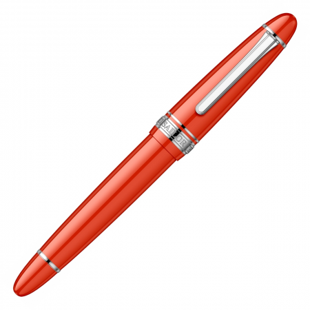 Stilou King of Pens LP Mandarin Orange RHT, King Size 21K, Sailor [4]