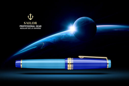 Stilou Pro Gear LP Blue Quasar GT Regular Size 21K, Sailor [12]