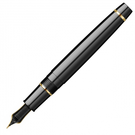 Stilou Pro Gear Sapporo Black GT, Slim Size 14K, Sailor [6]