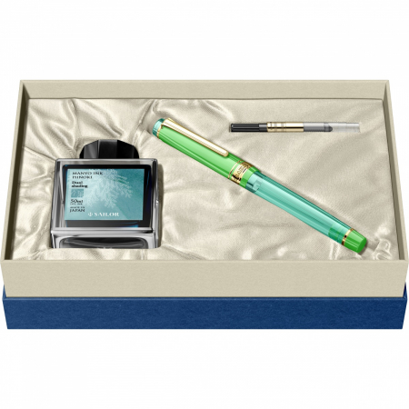 Stilou Pro Gear Slim SE Manyo II Grass GT 14K, Sailor [3]