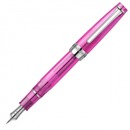 Professional Gear - Stilou Pro Gear Slim Size Transparent Pink RHT 14K Sailor