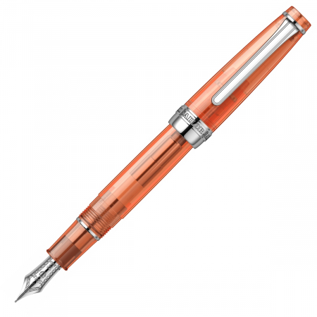 Professional Gear - Stilou Pro Gear Transparent Orange RHT Slim Size 14K, Sailor