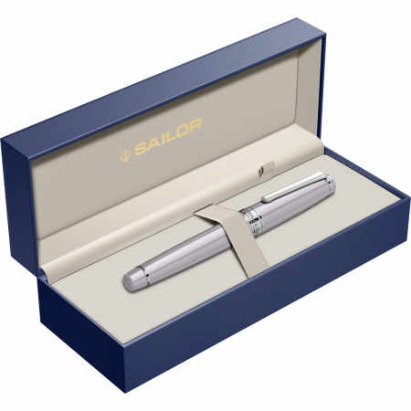 Stilou ProGear Shikiori Sansui Kamoshika Lilac RHT Slim Size 14K, Sailor [5]
