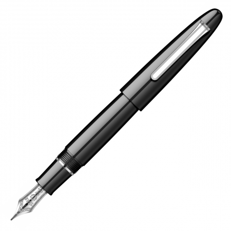 Stilouri de lux - Stilou Sailor King of Pens Ringless Ebonite Black RHT King Size 21k