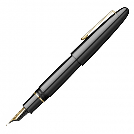 Stilou Sailor King of Pens Ringless Ebonite Black GT King Size 21k  [2]