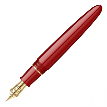 Stilou Sailor King of Pens Ringless Urushi Crimson Red GT, King Size 21k [3]