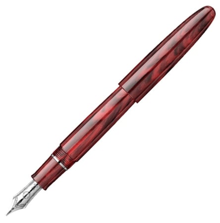King of Pens Ringless - Stilou Sailor King of Pens Ripple Magma Ebonite King Size 21k 