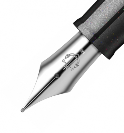 Stilou Sailor LECOULE Power Stone MORION Black CT [9]