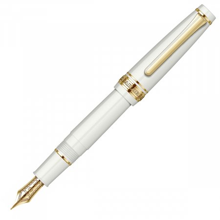 Professional Gear - Stilou Pro Gear Beni White GT, Slim Mini 14K,Sailor