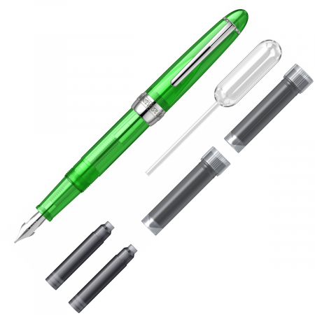 Stilouri caligrafice - Stilou Set Monza ID Green CT, Monteverde USA