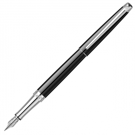 Leman - Stilou Slim Leman Ebony Black SRT 18k, Caran d'Ache