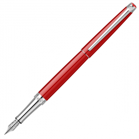 Stilouri de lux - Stilou Slim Leman Scarlet Red SRT, Caran d'Ache