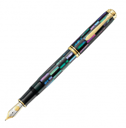 Editii limitate - Stilou Souveran M1000 Raden Black Infinity, Pelikan