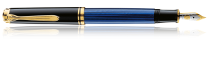 Stilou Souveran M600 Black-Blue Pelikan [2]