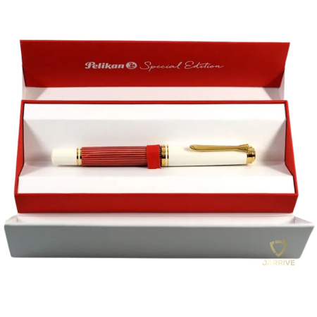 Stilou Souveran M600 Red-White, Pelikan [3]
