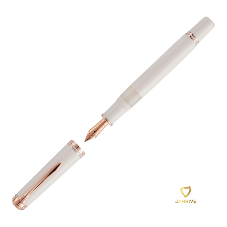 Stilou Souveran M600 White & Rose Gold, Pelikan -Editie Speciala 2025 [3]