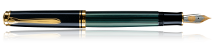 Stilou Souveran M800 Black-Green, Pelikan [2]