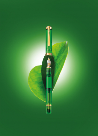 Stilou Souveran M800 Green Demonstrator, Pelikan [5]