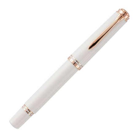 Stilou Souveran M600 White & Rose Gold, Pelikan -Editie Speciala 2025 [2]