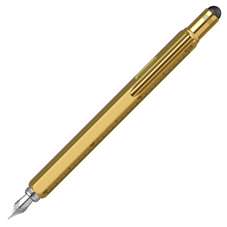 Touch Pens - Stilou Stylus Tool Pen Brass GT, Monteverde USA