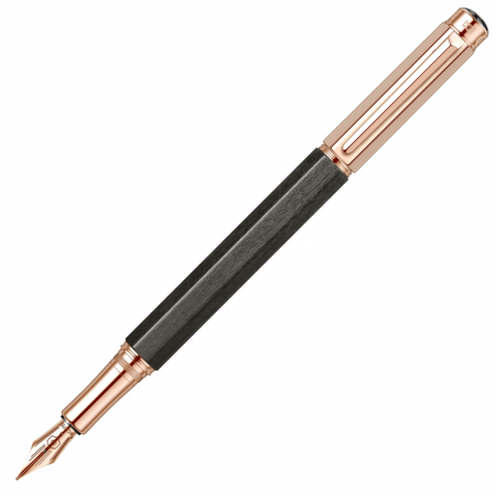 Stilouri Varius - Stilou Varius Ebony Wood PGT 18K, Caran d'Ache