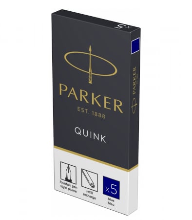 Stilou Vector blue + set 5 cartuse albastre, Parker [2]