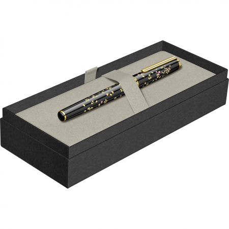 Stilou Vicoh Kanazawa Gold Leaf Swirling Petals of Cherry Blossom GT, Platinum [3]