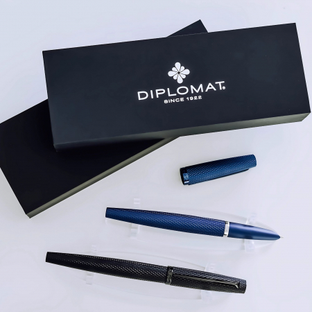 Stilou Viper Blue Guilloche F/M, Diplomat [7]