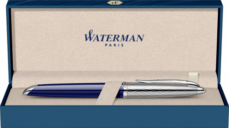 Stilou Carene SE DeLuxe Dark Blue Wave PDT, Waterman [7]