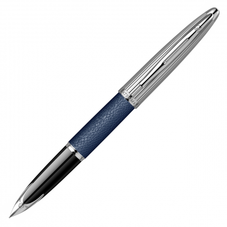 Carene - Stilou Waterman Carene SE Blue Leather PDT 18k