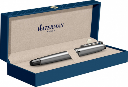 Stilou Expert Metalic Silver Laquer TT, Waterman [3]