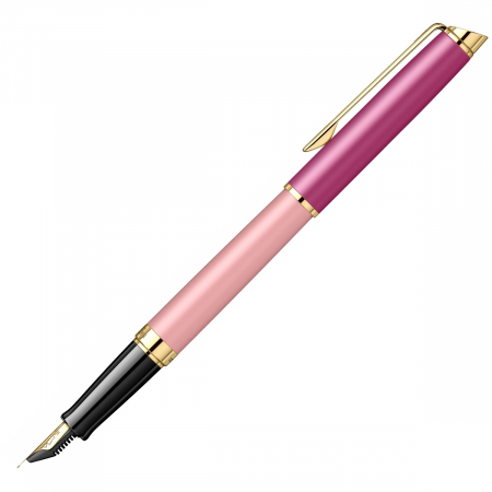 Set Stilou Hemisphere ​​​​​​​Colour Blocking Pink and Light Pink GT in cutie cu etui, Waterman [8]