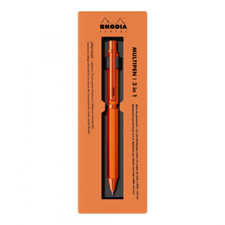 Trio Pen 0.5 Rhodia Script 3 in 1 Orange [4]