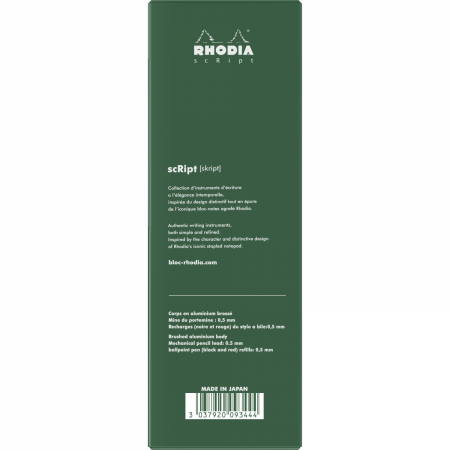 Trio Pen 0.5 Rhodia Script 3 in 1 Sage [7]