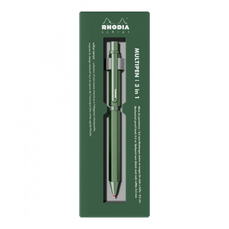 Trio Pen 0.5 Rhodia Script 3 in 1 Sage [1]