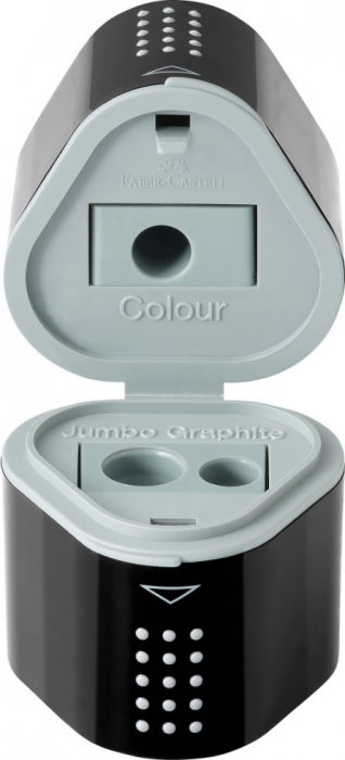 Triple sharpener Faber-Castell Grip 2001 Black [2]