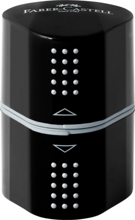 Triple sharpener Faber-Castell Grip 2001 Black [1]