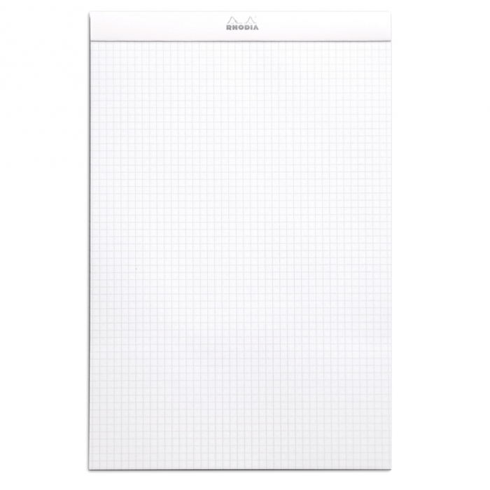 Blocnotes RHODIA No.19, White A4+, 80 file, capsat, matematica [2]