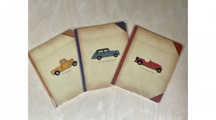 Notebook 15x18 cm / 24 sheet - 1951-69 Morgan Plus Four [2]