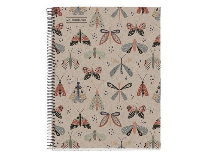 MIQUELRIUS Ecobutterfly, A5 80 sheets, line grid [3]