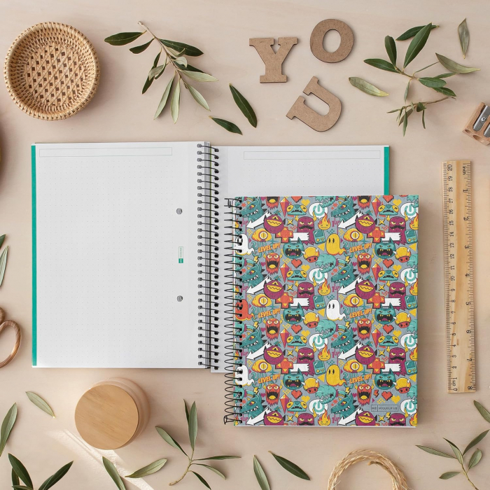 MIQUELRIUS Level Up Collection, A4 140 sheets, line grid [6]