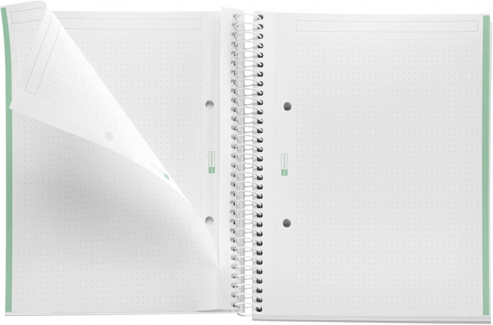 Caiet MIQUELRIUS Emotions Mint, A5 80 file, punctat [2]
