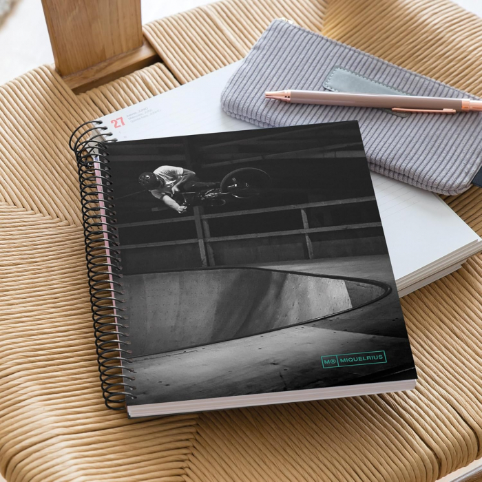 MIQUELRIUS Skate Park Collection, A5 140 sheets, square grid [4]
